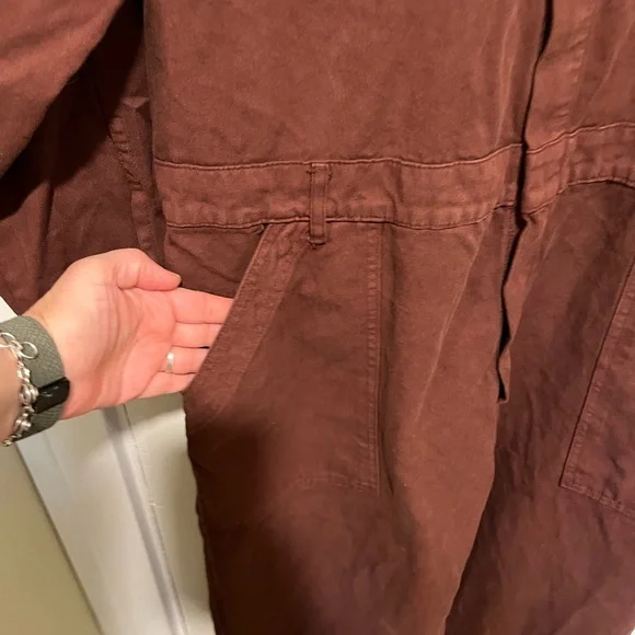 Big Bud Press Chocolate Brown Jumpsuit